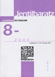 Jentilbaratz 8. Cuadernos de Folklore