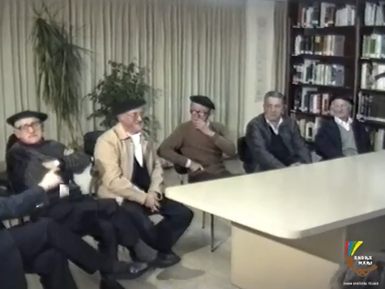 Bost dantza-maisu: Iriarte, Larralde, Elizalde, Izeta eta Aldekoa