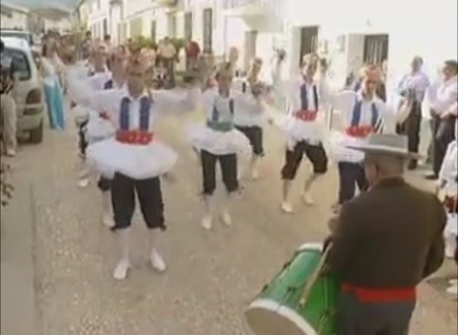 Hinojales: Danzas de Ntra. Sra. de Tórtola