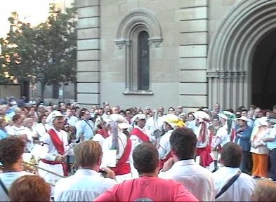 Iruñea: San Lorentzoko dantzak 2004 Fagina