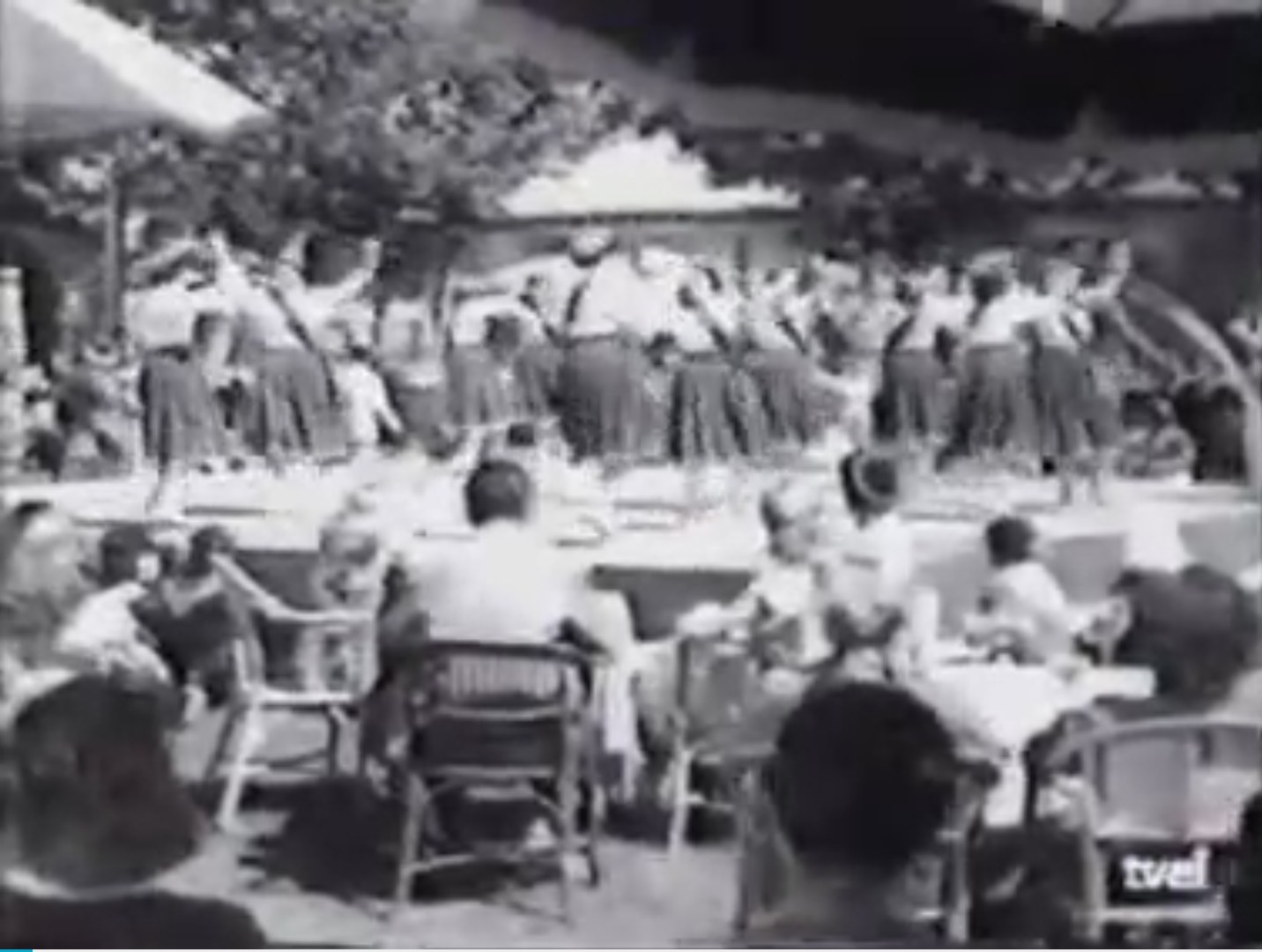 Ronda Española 1952 Oñatiko neska dantzariak