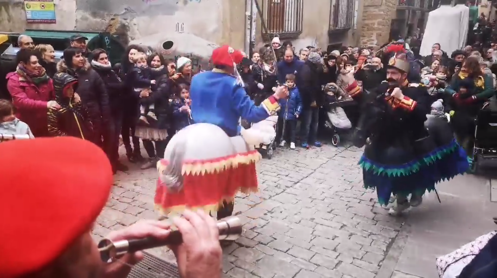 Tafalla: San Sebastian 2020 Zaldikoen dantza
