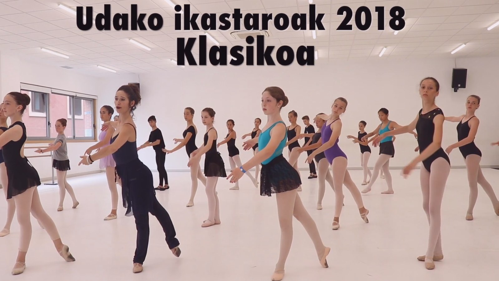 Udako ikastaroak 2018: Elena Serna, dantza klasikoa