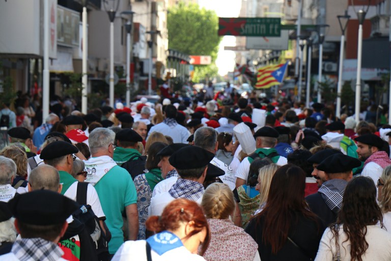 Argentinako Euskal Asteko kalejira Bahia Blanca