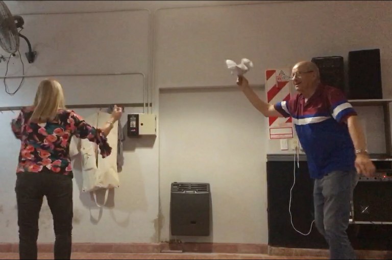 Chacarera dantzatzen, Villa Marian, Argentina