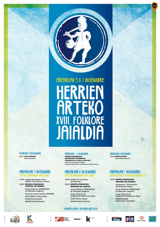 Herrien Arteko XVIII. Folklore Jaialdia,  Barakaldon
