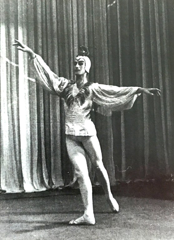 Xabier Urbeltz, orain 50 urte Alemanian dantzari profesional aritu zen donostiarra