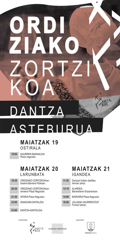 Karrika dantza berreskuratuz Ordizian