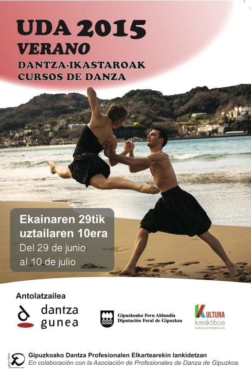 Dantzaguneko udako ikastaroak: izen-ematea irekita