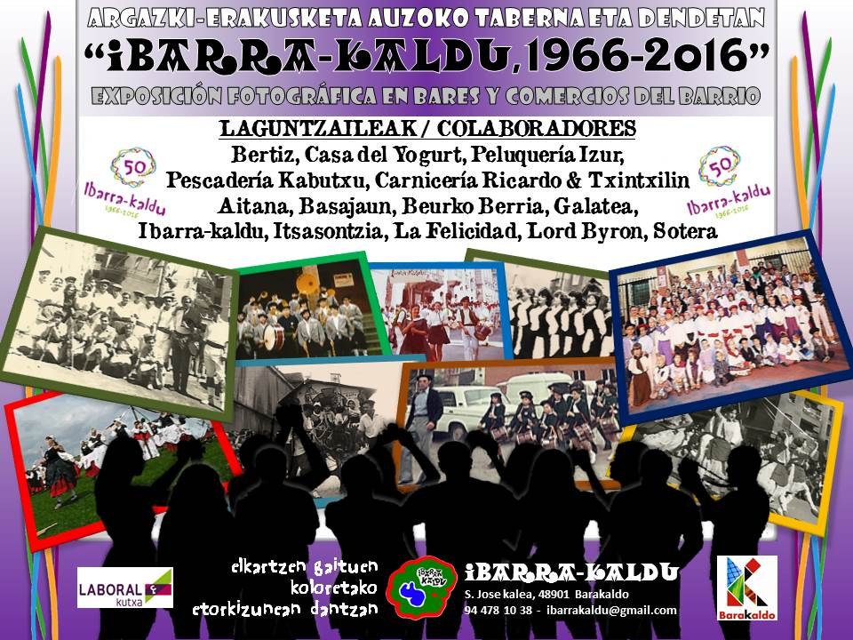 Argazki erakusketa: Ibarra-kaldu 1966-2016