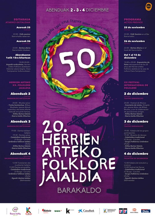Herrien Arteko XX. Folklore Jaialdia, Barakaldon