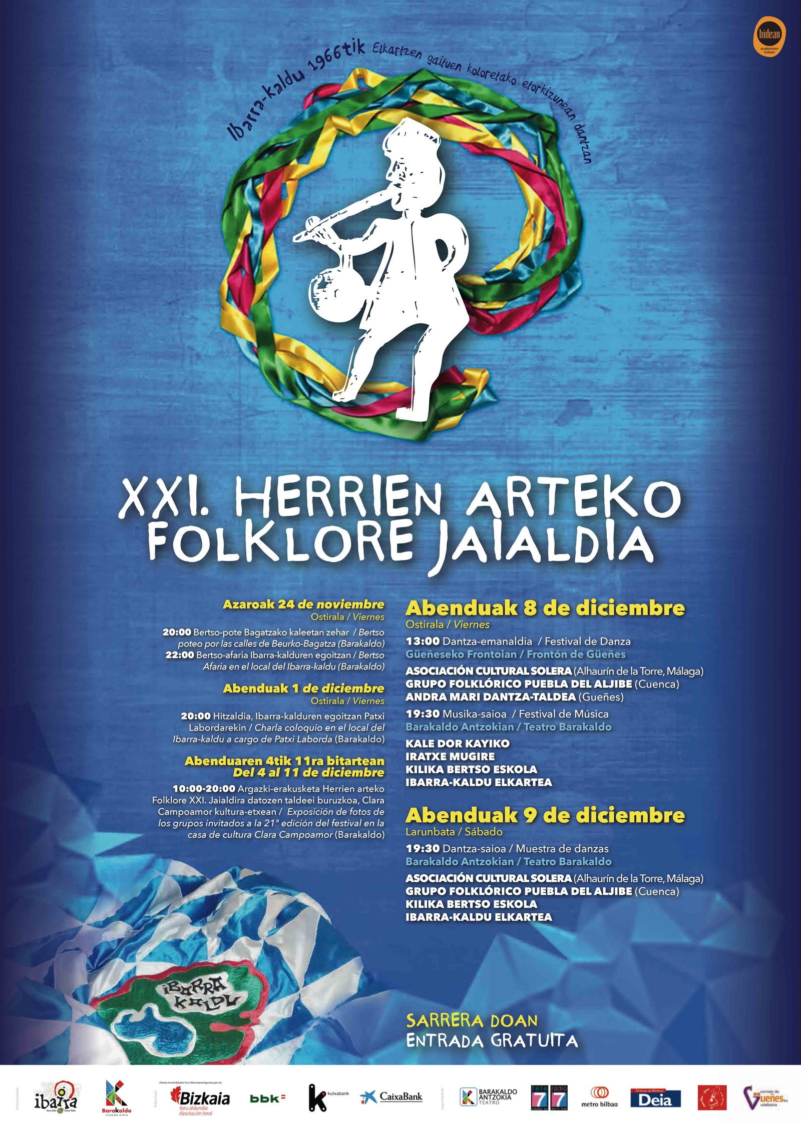 Herrien Arteko XXI. Folklore Jaialdia, Barakaldon
