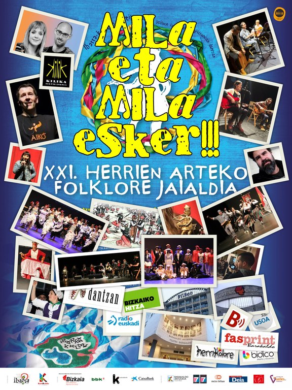 Herrien arteko XXI. Folklore Jaialdia: mila eta mila esker!!! Herrien arteko XXI. Folklore Jaialdia: mila eta mila esker!!!