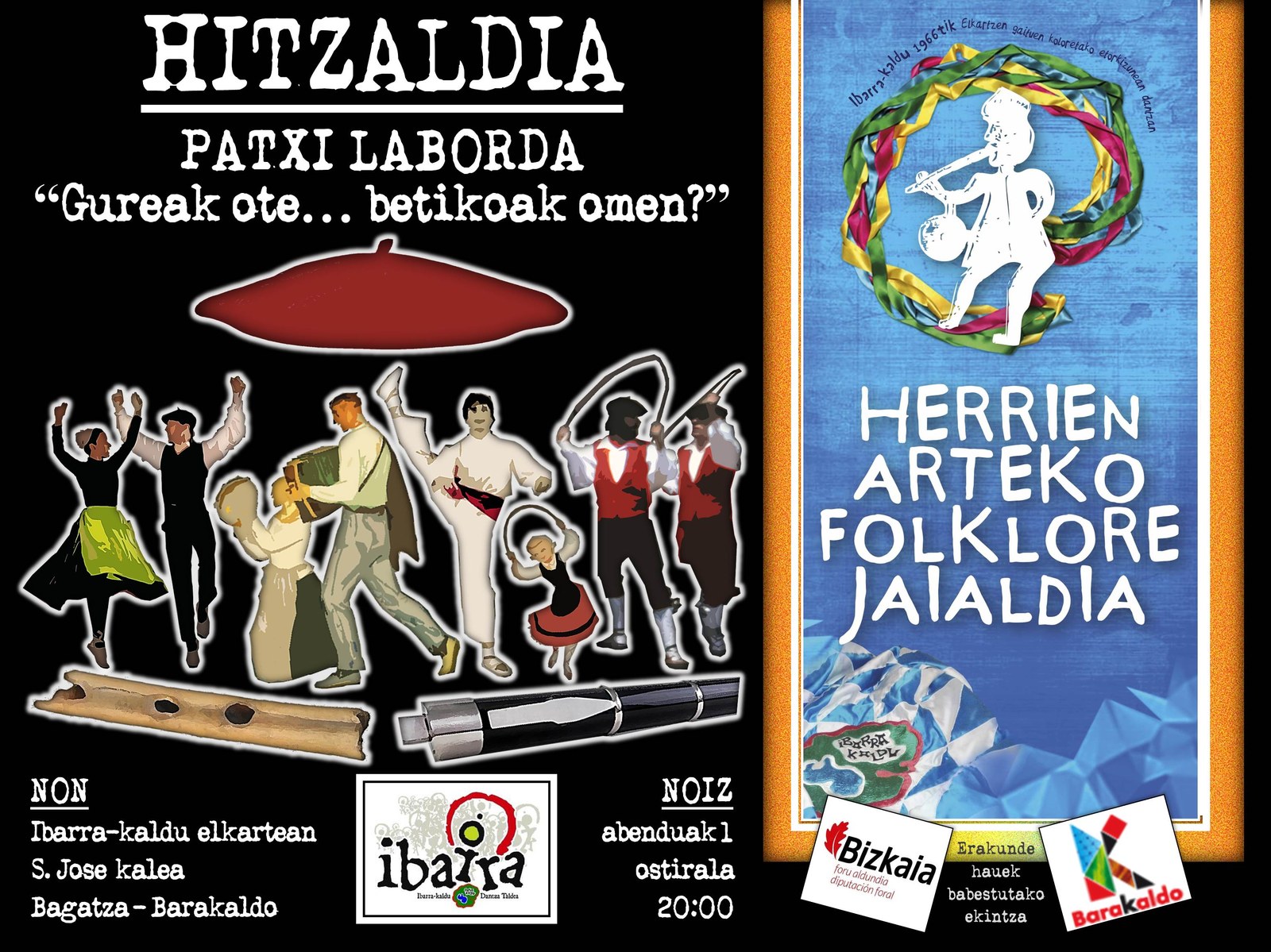 Hitzaldi-solasaldia Patxi Labordarekin: Gureak ote, betikoak omen