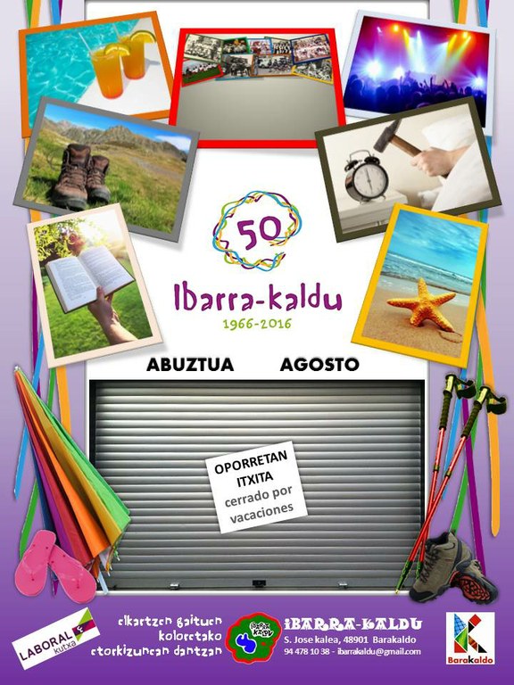 ibarra-kaldu: Abuztuko prentsa oharra