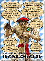 Ibarra Kalduk 50. urteurrena ospatuko du datorren urtean. Deialdia Ibarra Kalduk 50. urteurrena ospatuko du datorren urtean. Deialdia