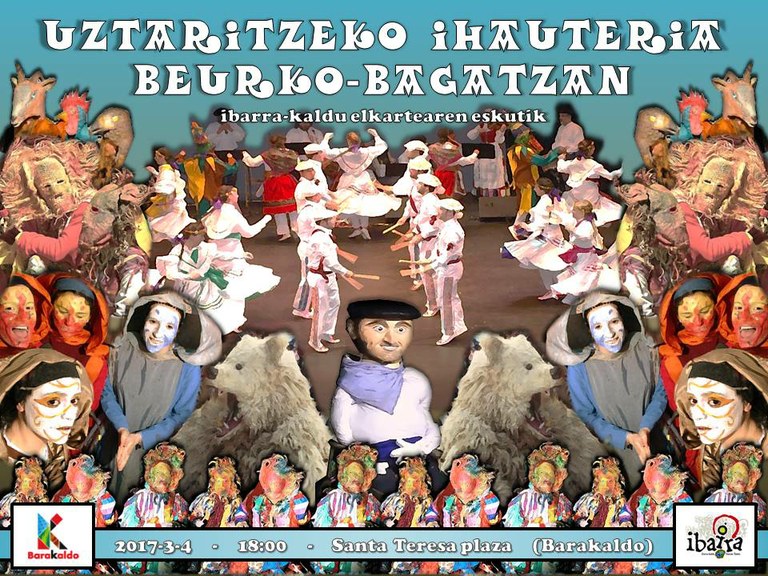 Ustaritzeko inauteria Barakaldon Beurko-Bagatza auzoko inauterietan