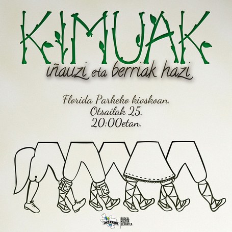 Kimuak , iñausi eta berriak hasi. Kimuak , iñausi eta berriak hasi.