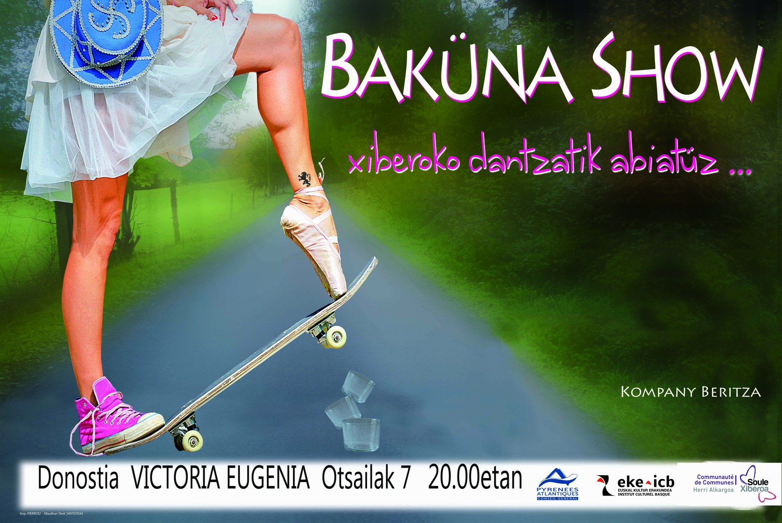 "Baküna Show" Donostiako Vitoria Eugenian otsailaren 7an