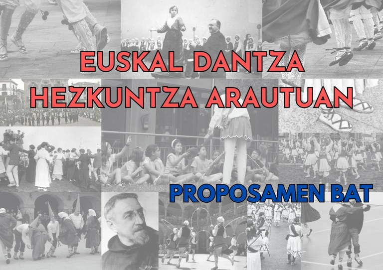 Euskal dantza hezkuntza: Proposamen bat