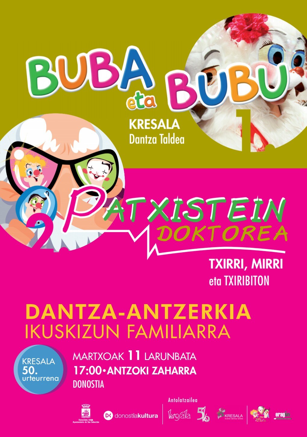 Dantza antzerkia, ikuskizun familiarra - Kresala 50. urteurrena