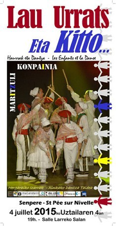 4 urrats eta kitto haurren ikusgarri berria larunbat honetan Senperen 4 urrats eta kitto haurren ikusgarri berria larunbat honetan Senperen