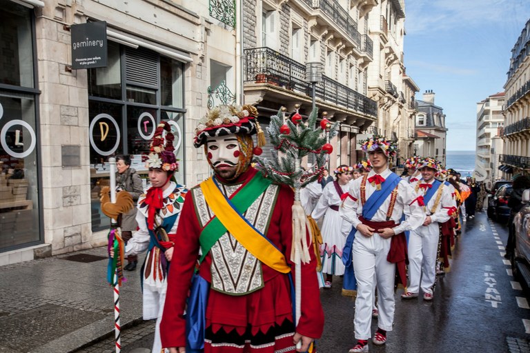 Biarritzeko maskaradak estreinatu ditu Maritzulik