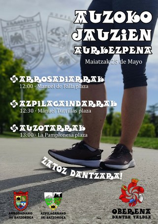 Arrosadiarrak eta azpilagaindarrak jauzien aurkezpena