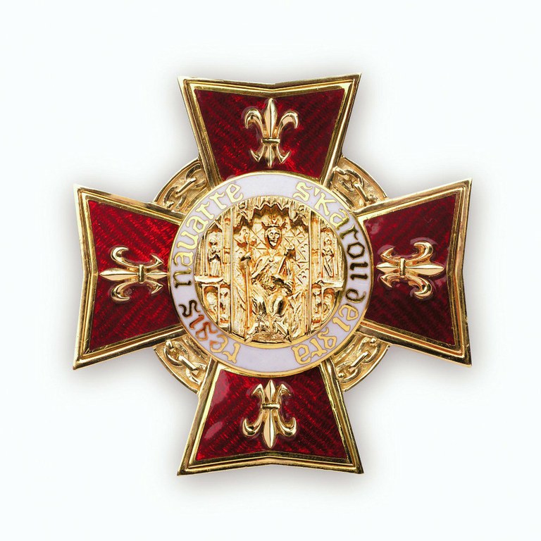 Nafarroako Gobernuak Karlos III domina emanen dio Oberena dantza taldeari