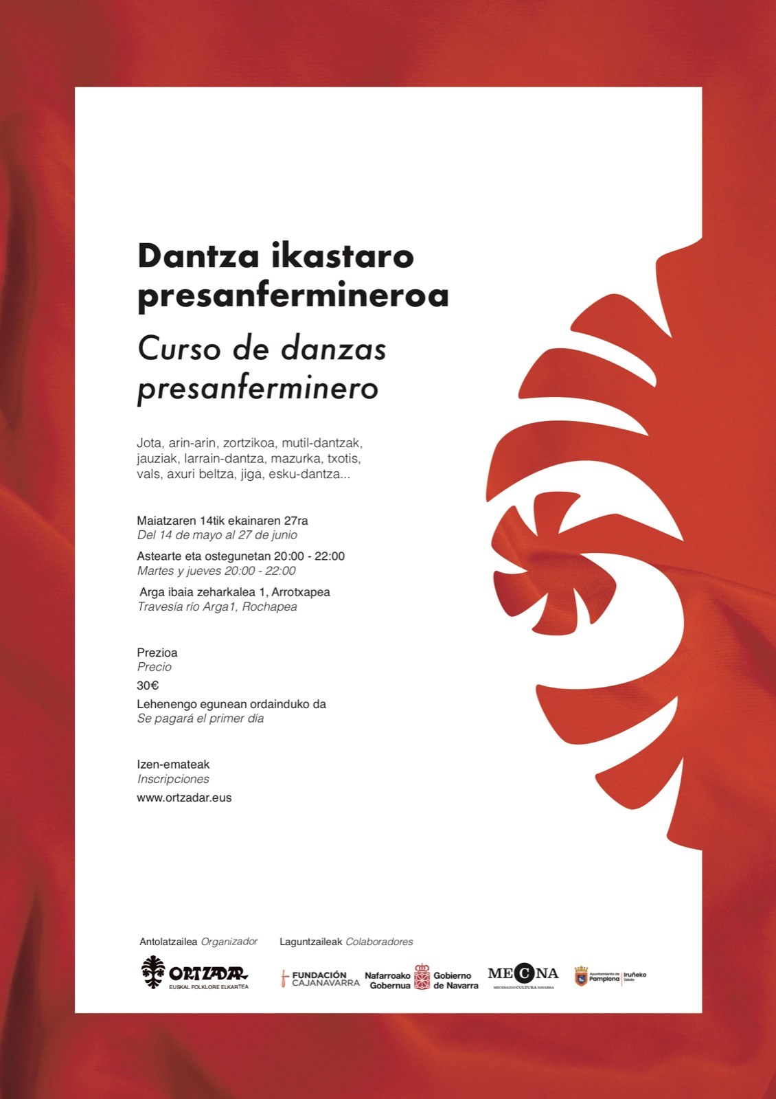 Dantza Ikastaroa presanfermineroa