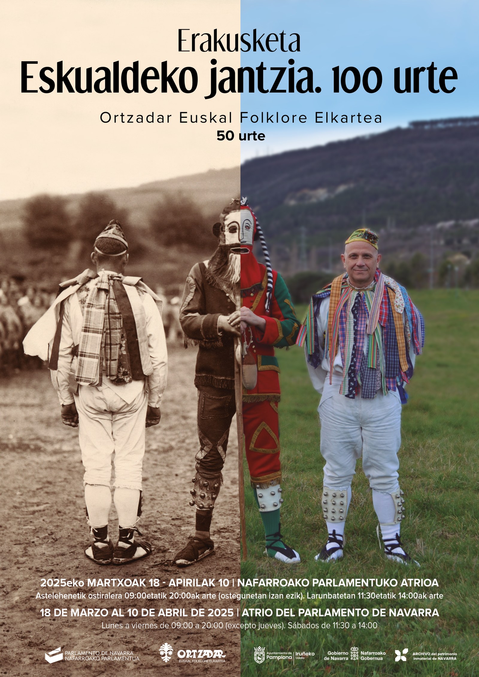"Eskualdeko jantzia 100 urte" erakusketa
