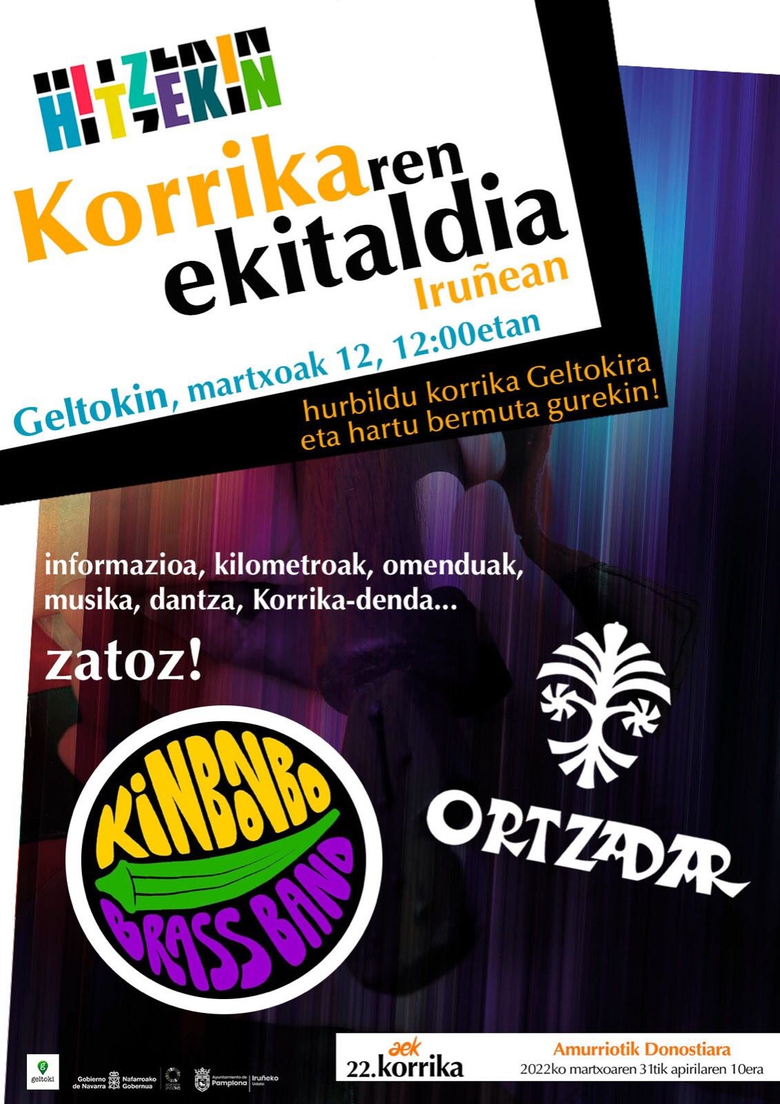 KORRIKAren ekitaldia
