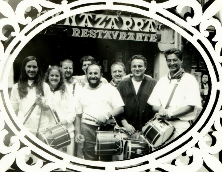 Ortzadar, 40 urte txistua jotzen sanferminetan