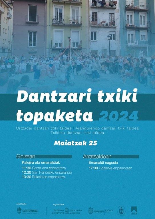 Ortzadar dantzari txikien topaketa