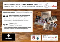 Ortzadarrek bere 'I Nafarroako Dantzen Atlasaren Topaketa' ospatuko du Iruñean Ortzadarrek bere 'I Nafarroako Dantzen Atlasaren Topaketa' ospatuko du Iruñean