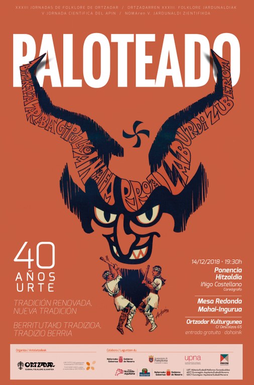 Ortzadarren XXXIII. Folklore jardunaldiak 1978-2018: Paloteadoen 40 urteak