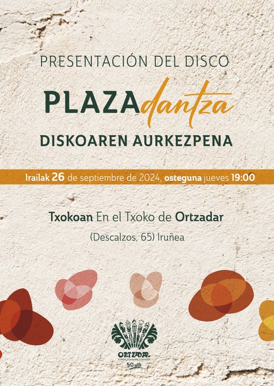 'Plaza dantza' diskoaren aurkezpena