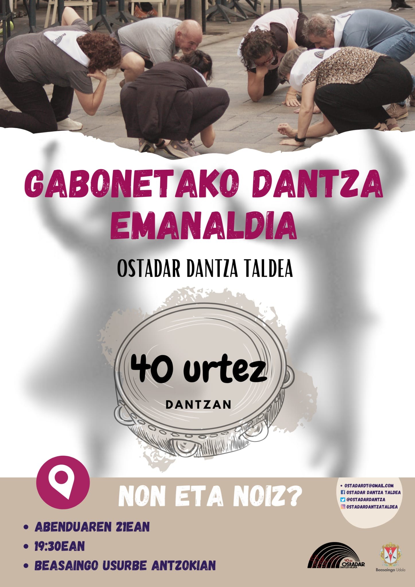 40 urtez dantzan - Ostadar Dantza Taldearen emanaldia