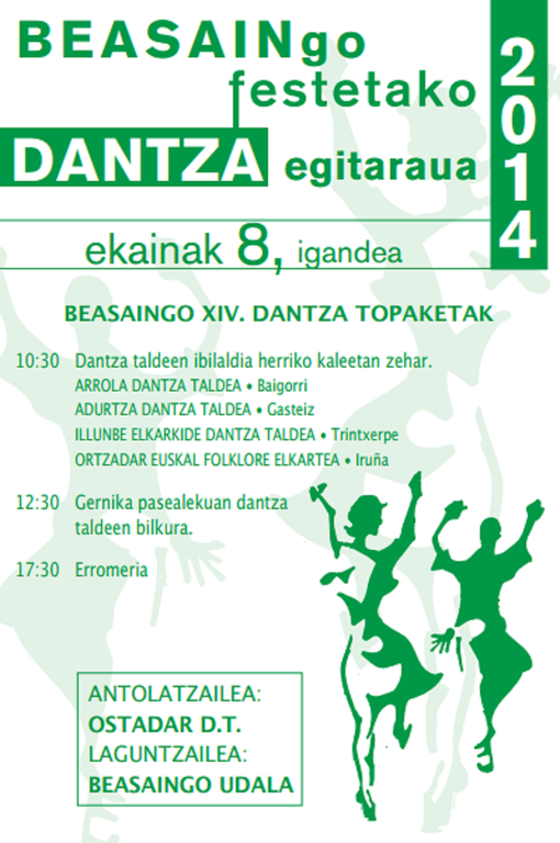 Beasaingo Dantza Topaketen XIV. eguna