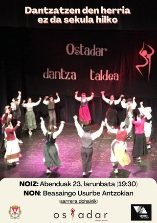 Ostadar Dantza Taldea - 2023ko Gabonetako emanaldia