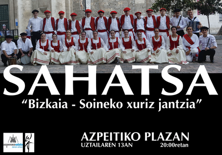 Sahatsa: Bizkaia, soineko xuriz jantzia