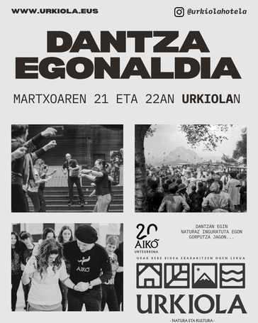 Dantza egonaldia AIKO taldeagaz Urkiolan