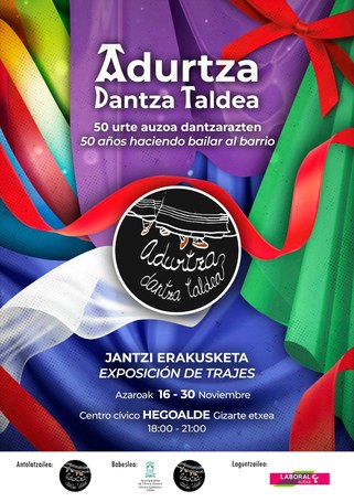 Jantzi erakusketa: Adurtza 50 urte Jantzi erakusketa: Adurtza 50 urte