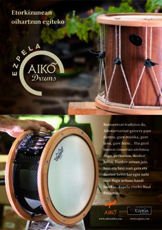 Danbolin eta atabal masterklasa Aiko Drums by Ezpela