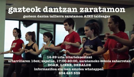 Aiko Taldea: Gazteok dantzan Zaratamon