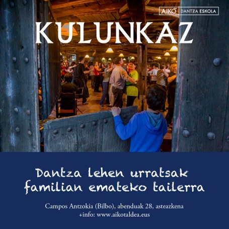 Aiko Taldea: Kulunkaz Gure lehen urratsak dantzan