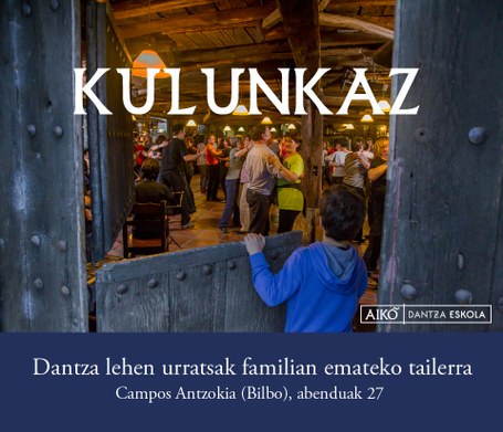 ATZERATUA-Aiko Taldea: Kulunkaz, lehen urratsak  dantzan emateko tailerra