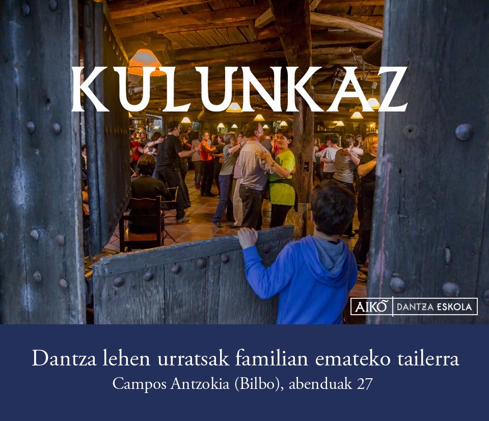 ATZERATUA-Aiko Taldea: Kulunkaz, lehen urratsak  dantzan emateko tailerra