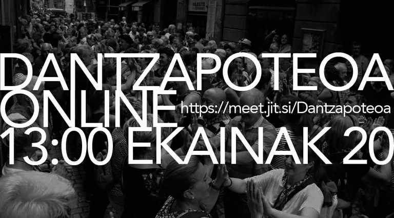 Dantzapoteoa ikasturtea agurtzeko