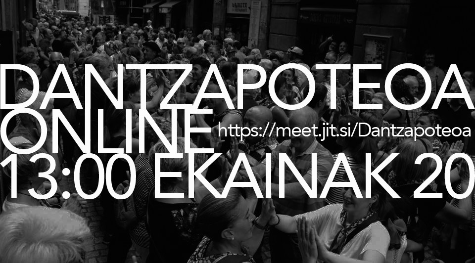 Dantzapoteoa ikasturtea agurtzeko